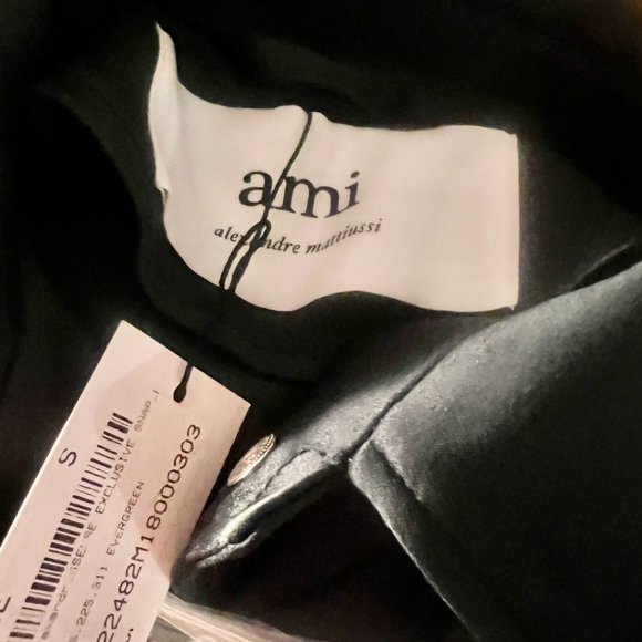 NEW W TAGS AMI Green Jacket - Picture 6 of 7